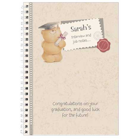 Personalised Forever Friends Graduation A5 Notebook £7.99